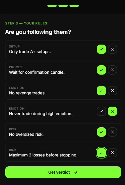Safety Trade rule review — are you following your own rules